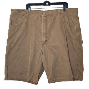 Wrangler Carpenter Khaki Utility Shorts Size 44